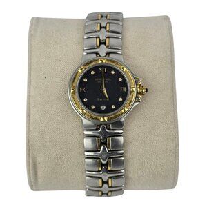 Raymond Weil Geneva Parsifal 9990 26mm Quartz 2 Tone Serviced A180987 6.5"